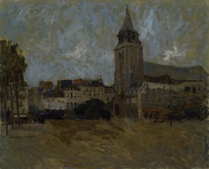 Place St. Germain des Pres, n.d. by Frank Edwin Scott
