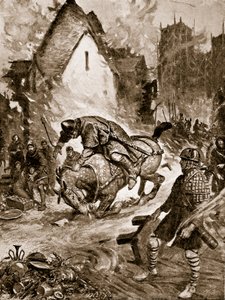 William Fatally Injured at Mantes, Illustration from 