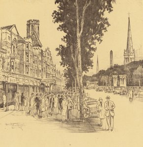 Southport, Lord Street by Frank Greenwood