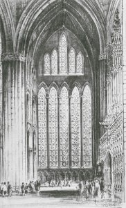The Five Sisters Window, York Minster by Frank Greenwood