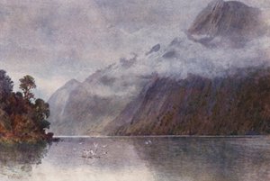In Milford Sound by Frank H Wright