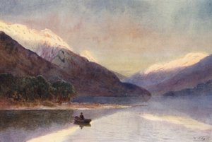New Zealand: North Fiord, Lake Te-Anau by Frank H Wright