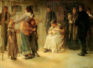 Newgate: Committed for Trial, 1878 by Frank Holl