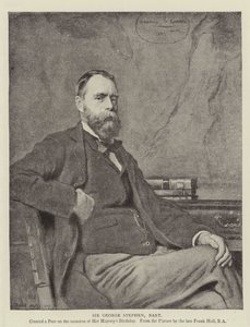 Sir George Stephen, Baronet by Frank Holl