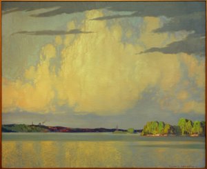 Serenity, Lake of the Woods by Frank Johnston