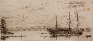 The Mars Training Ship by Frank Laing