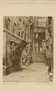 George Court on the Strand by Frank Lewis Emanuel