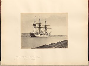 Man of War on the Suez Canal at Kantara by Frank Mason Good