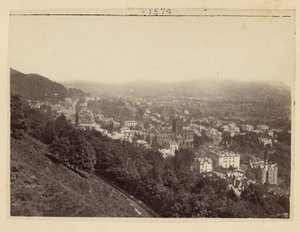 Hillside Looking Over City by Frank Meadow Sutcliffe