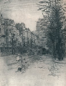 Avenue des Gobelins, Paris by Frank Milton Armington