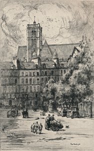 Place Baudoyer by Frank Milton Armington