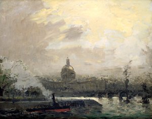 The Seine, Conti Quay, 19th Century