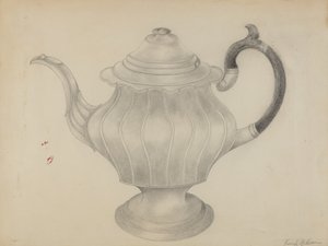 Pewter Teapot by Frank Nelson