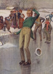Mr. Winkle on the Ice by Frank Reynolds