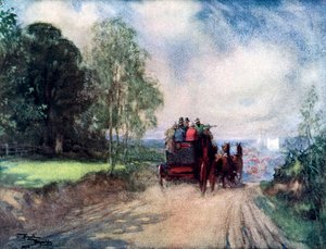 On the Rochester Coach, c. 1920