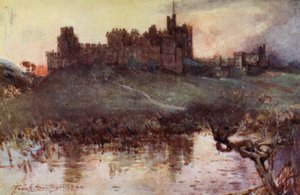 Alnwick Castle by Frank Southgate