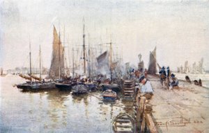 Fishing Boats at Lowestoft