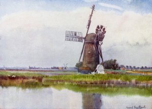 Norfolk Broads: Mill Country above Stokesby
