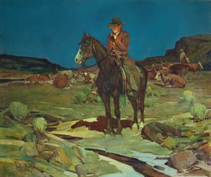 When Nights are Long by Frank Tenney Johnson