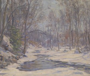 A Winter Morning by Frank Townsend Hutchens