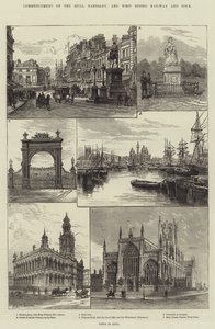Commencement of the Hull, Barnsley, and West Riding Railway and Dock