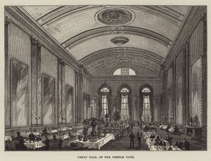 Great Hall of the Temple Club by Frank Watkins