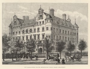 New Headquarters for the Metropolitan Police, Thames Embankment