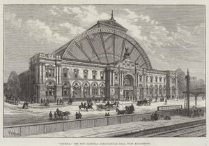 Olympia, the New National Agricultural Hall, West Kensington by Frank Watkins