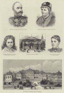 Royal Wedding of Prince Leopold and Princess Helena by Frank Watkins