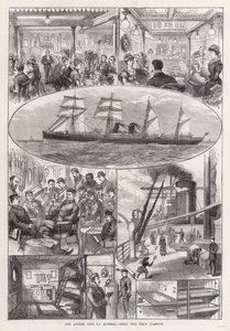 The Anchor Line SS Austral, Trial Trip from Glasgow by Frank Watkins