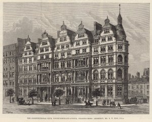The Constitutional Club, Northumberland Avenue by Frank Watkins