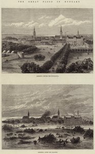 The Great Flood in Hungary by Frank Watkins