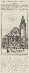 The Municipal Hall, Newcastle-under-Lyme by Frank Watkins