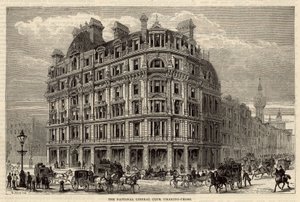 The National Liberal Club, Charing Cross, London by Frank Watkins