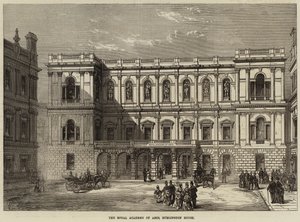 The Royal Academy of Arts, Burlington House by Frank Watkins