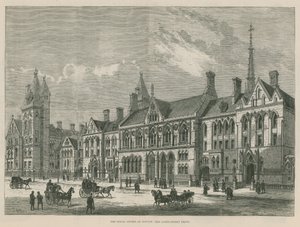 The Royal Courts of Justice: The Carey Street Front by Frank Watkins