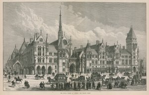 The Royal Courts of Justice: The Strand Front by Frank Watkins