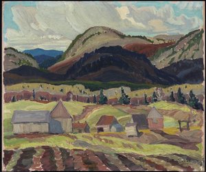 Farm Buildings, La Cloche by Franklin Carmichael