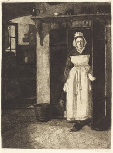 The Basement Door by François Bonvin