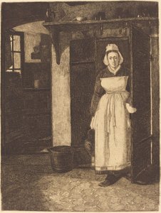 The Basement Door by François Bonvin
