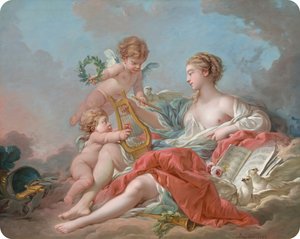 Allegory of Music by François Boucher