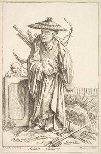 Chinese Soldier by François Boucher