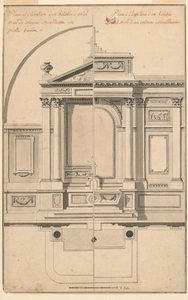 Elevation of Altar Screen, ca. 1770 by François Boucher