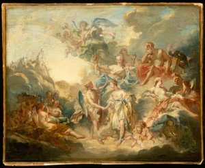 Wedding of Cupid and Psyche by François Boucher