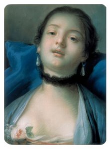 Young Woman by François Boucher