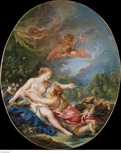 Jupiter and Callisto by François Boucher