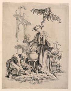 Smell from the Series The Five Senses by François Boucher