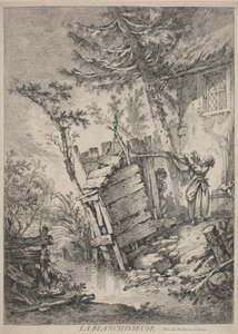 The Laundress by François Boucher