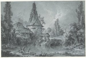 Landscape with a Tower, in the Vicinity of Beauvais