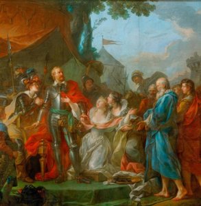 The Arms of France and Navarre by François Boucher